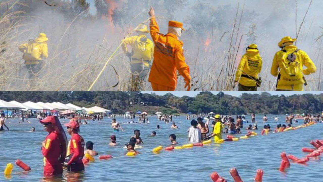 Foto da notícia: Abertas inscrições de cursos com vagas em Guaraí para formar brigadistas florestais e guarda-vidas