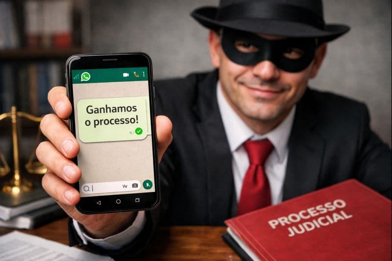 Foto da notícia: Mesmo com várias proteções, golpe do falso advogado derruba WhatsApp de redator do Guaraí Notícias