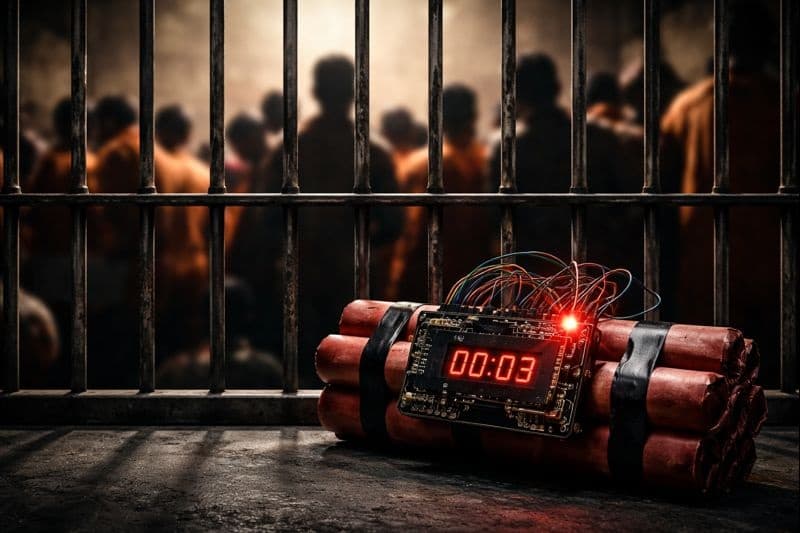 Foto da notícia: Juiz interdita Unidade Penal de Guaraí; superlotação ultrapassa mais de 200% e expõe riscos