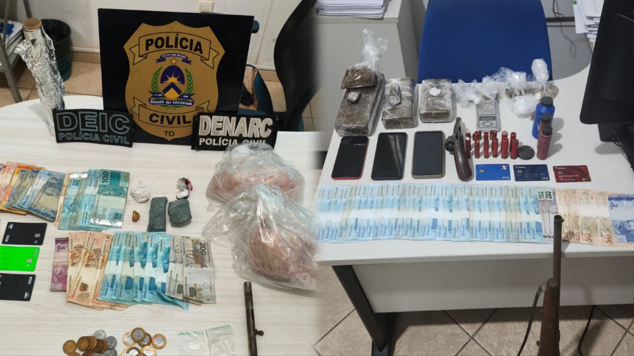 Foto da notícia: Operação “Natal Seguro” da Polícia Civil contra o tráfico cumpre mandados e efetua prisões em Guaraí