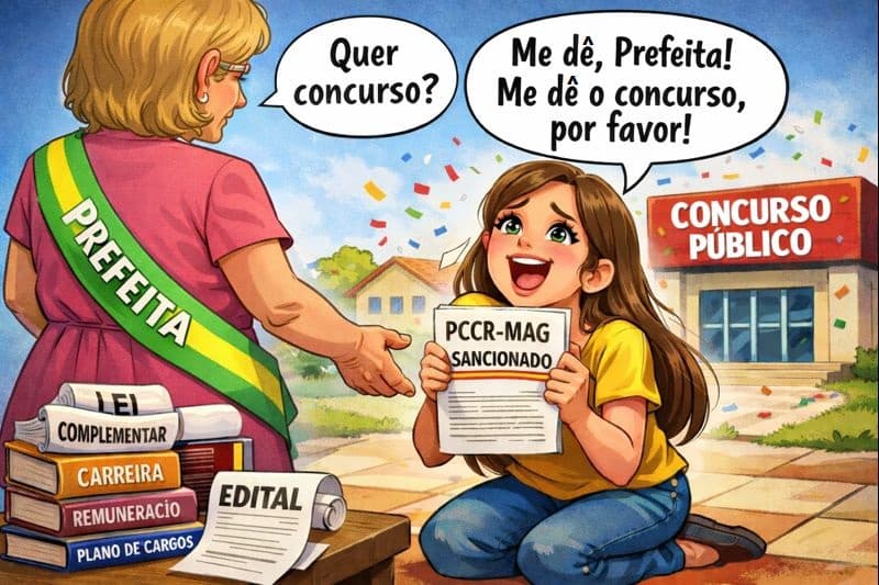 Foto da notícia: Novo PCCR do Magistério é sancionado em Guaraí; texto era um requisito para novo concurso