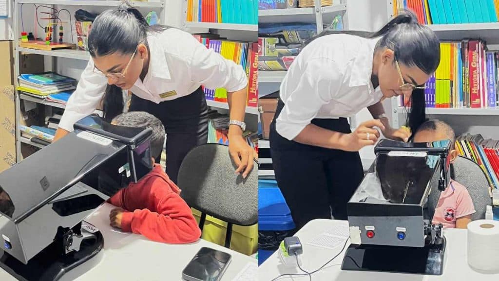 Foto da notícia: Projeto social em Guaraí identifica problemas de visão e garante consulta e óculos com padrinhos