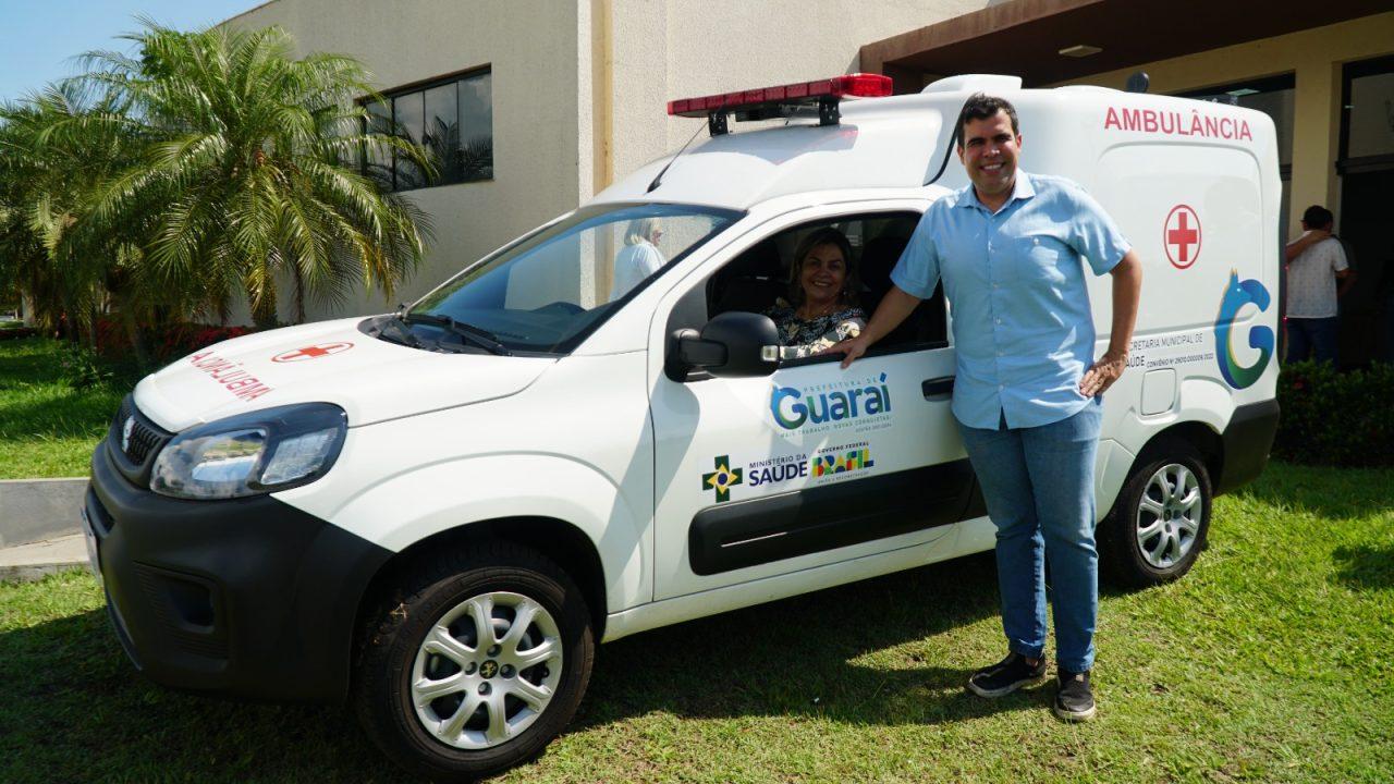 Oficializada a entrega de mais uma ambulância para Guaraí, garantida via emenda de Ricardo Ayres