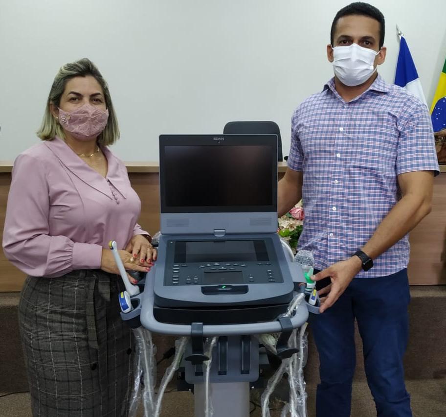 Novo aparelho de ultrassom entregue em Guaraí é fruto de emendas da bancada no Congresso