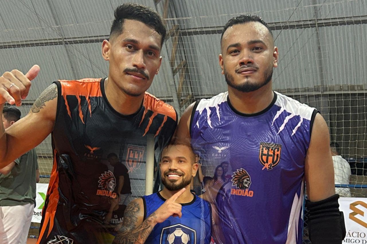 Imagem da notícia: Guaraiense Tony e palmense “Indião” vencem por 3x1 “Vassoura”, lenda do X1 Futsal no Brasil