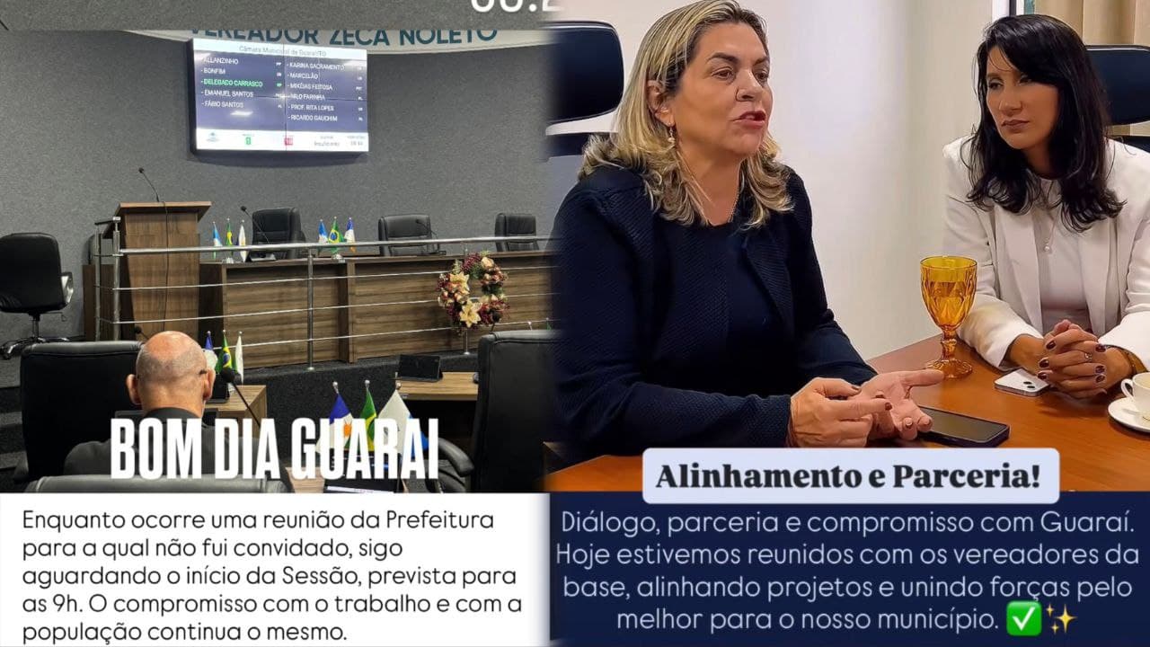 Imagem da notícia: Debate sobre transparência ganha força após reuniões ‘restritas’ entre prefeita e parlamentares
