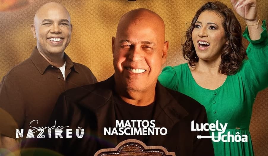 Imagem da notícia: Noite Gospel com Sandro Nazireu, Lucely Uchôa e Mattos Nascimento abre a 34ª EXPOGUARAÍ