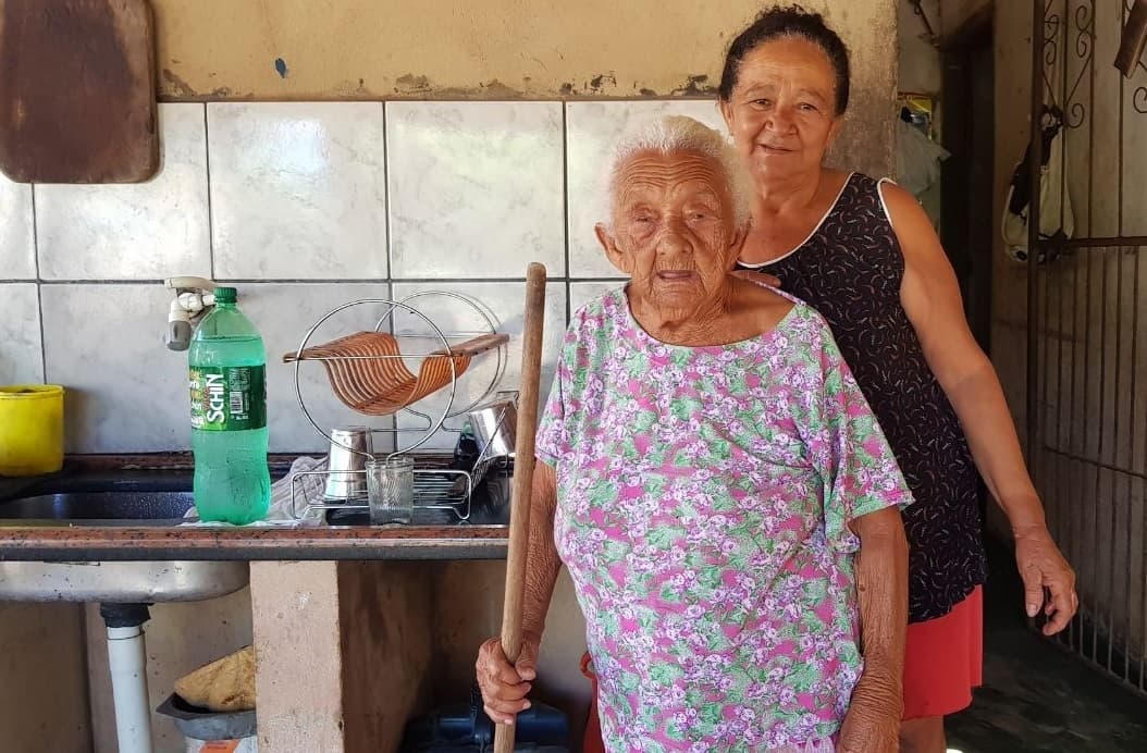 Imagem da notícia: Vovó mais velha de Guaraí completa 112 anos de vida, mas sem festa por conta da pandemia