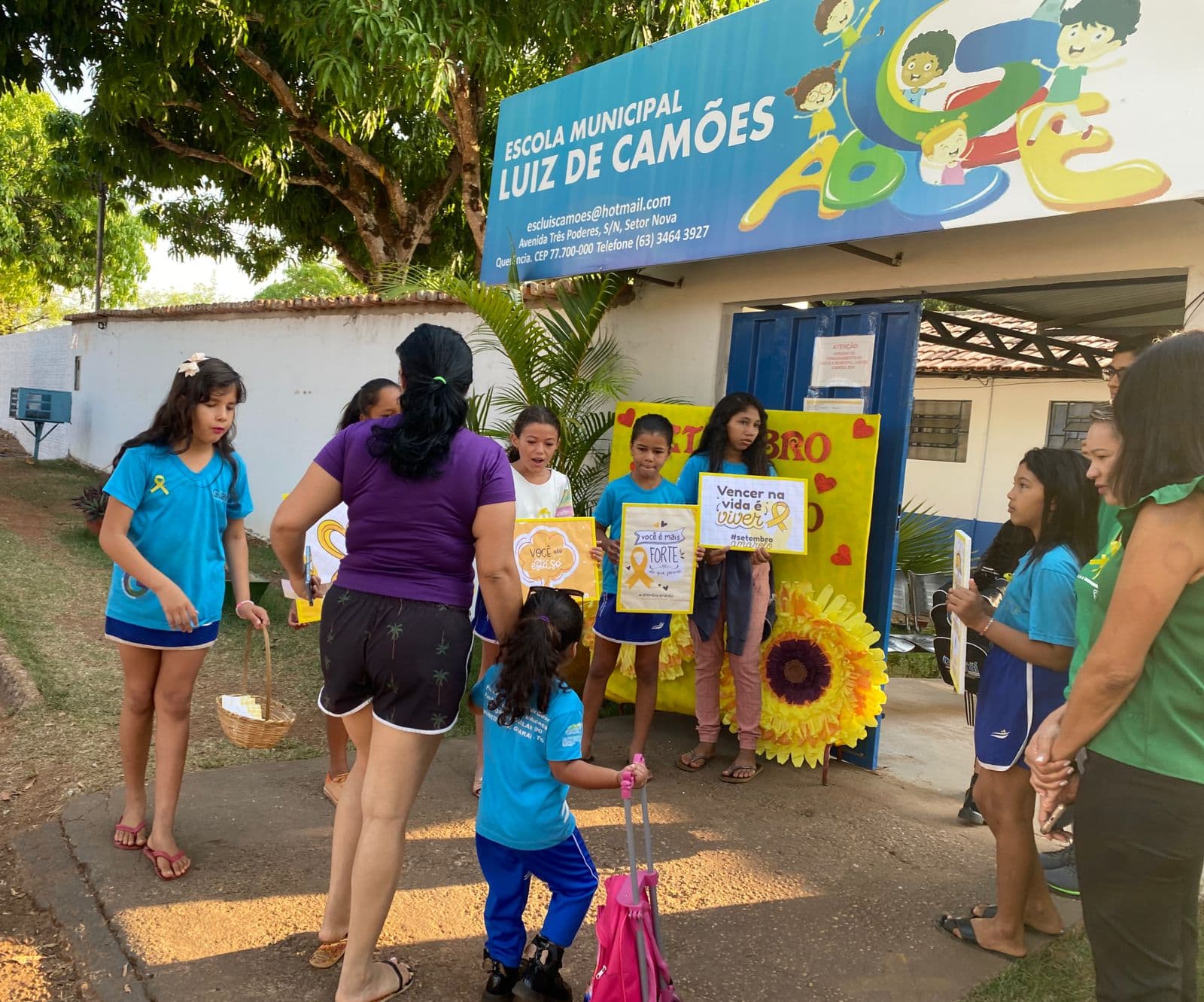 Imagem da notícia: Valorização da vida é tema de projeto desenvolvido na Escola Luiz de Camões em Guaraí