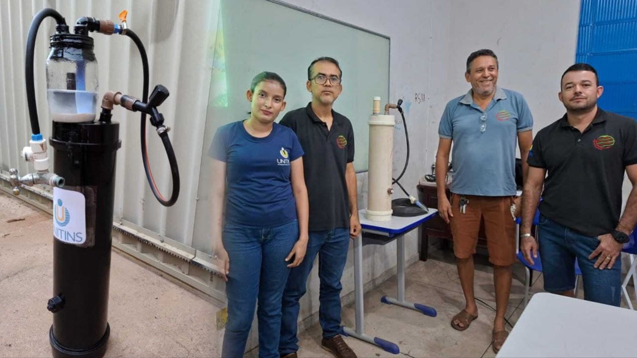 Imagem da notícia: Estudantes da Unitins em Guaraí criam biodigestor portátil que transforma ‘cocô’ em gás natural