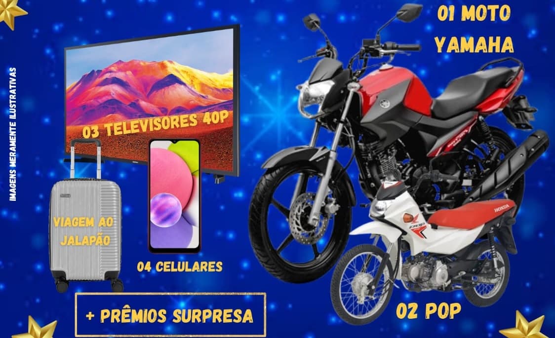 Imagem da notícia: ACIAG lança campanha de Natal com 10 sorteios, dois deles realizados ainda neste ano de 2025