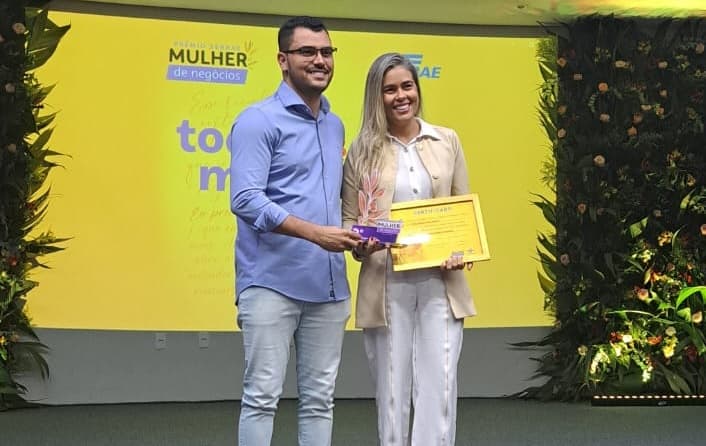 Imagem da notícia: Empreendedora de Guaraí é premiada durante evento estadual promovido pelo SEBRAE em Palmas