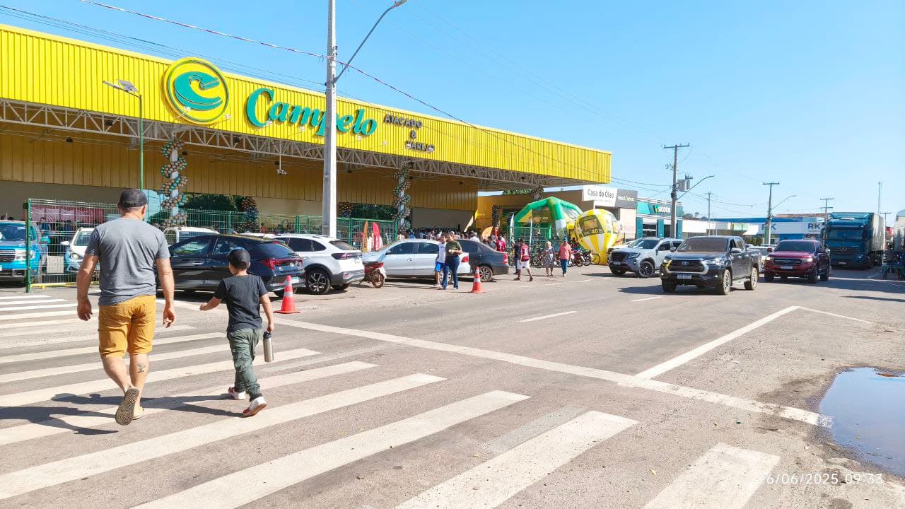 Imagem da notícia: Supermercado Campelo inaugura unidade de Guaraí, sexta do grupo que atua no varejo e atacado