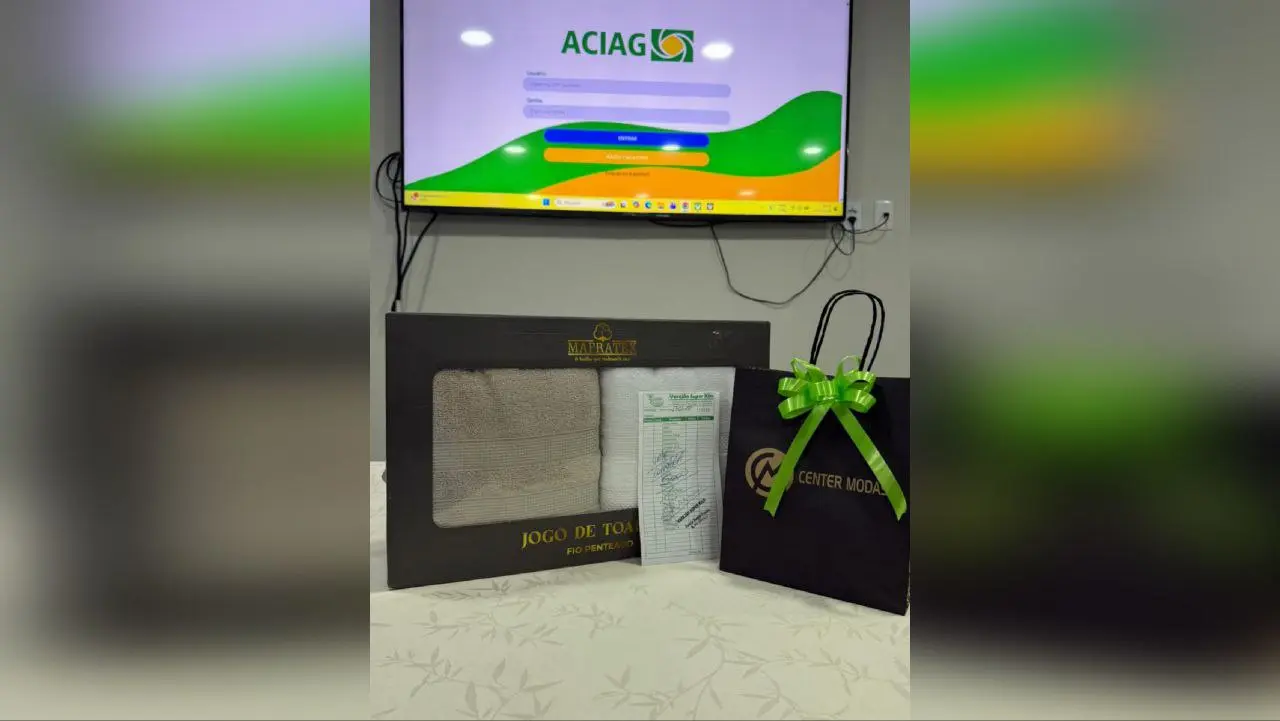 Foto da notícia: 5º sorteio da ACIAG garante mais três prêmios oferecidos por empresas; em breve sai + uma moto