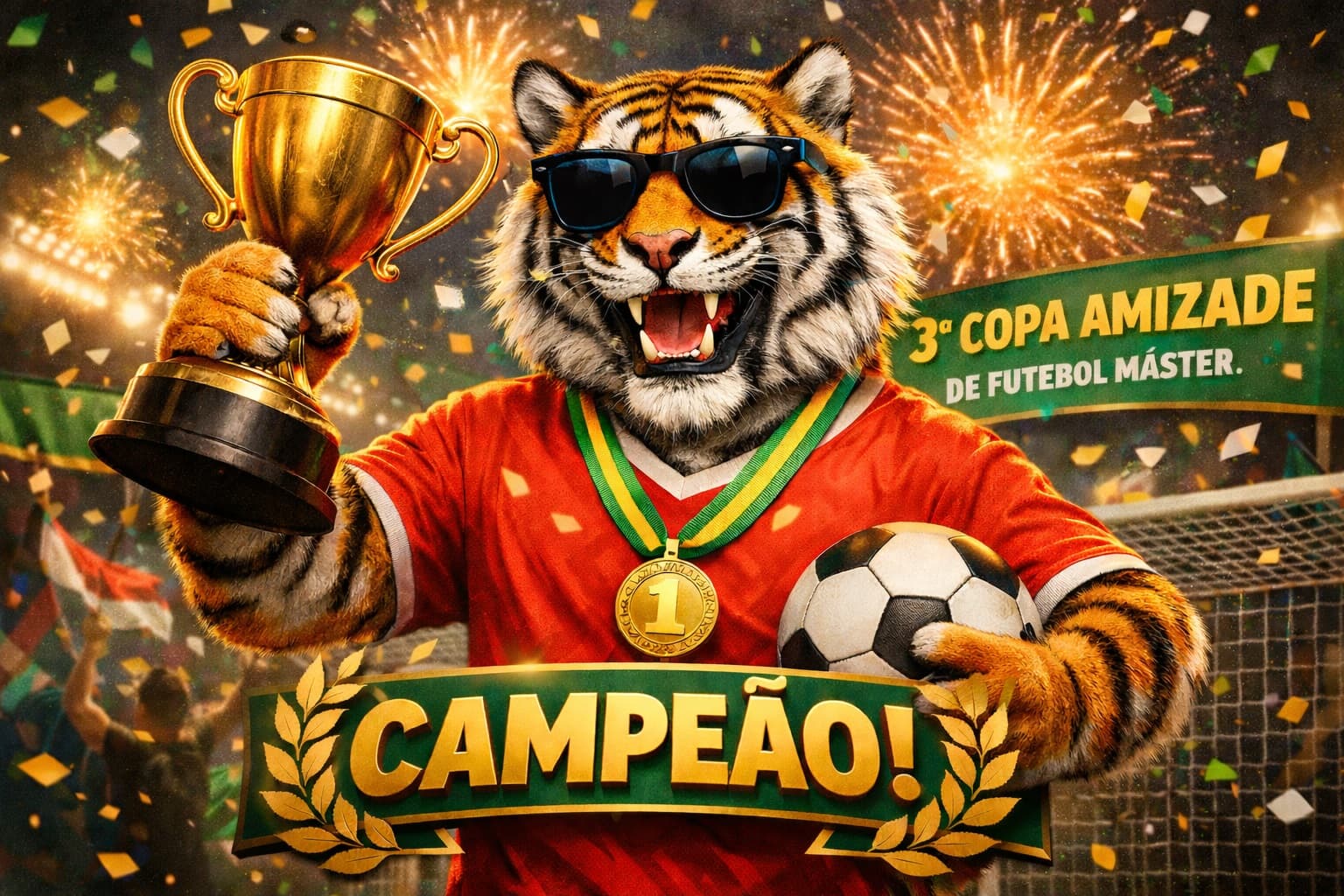 Foto da notícia: Vila Nova Máster vence Guaraí novamente e conquista bi da Copa Amizade em Paraíso do Tocantins