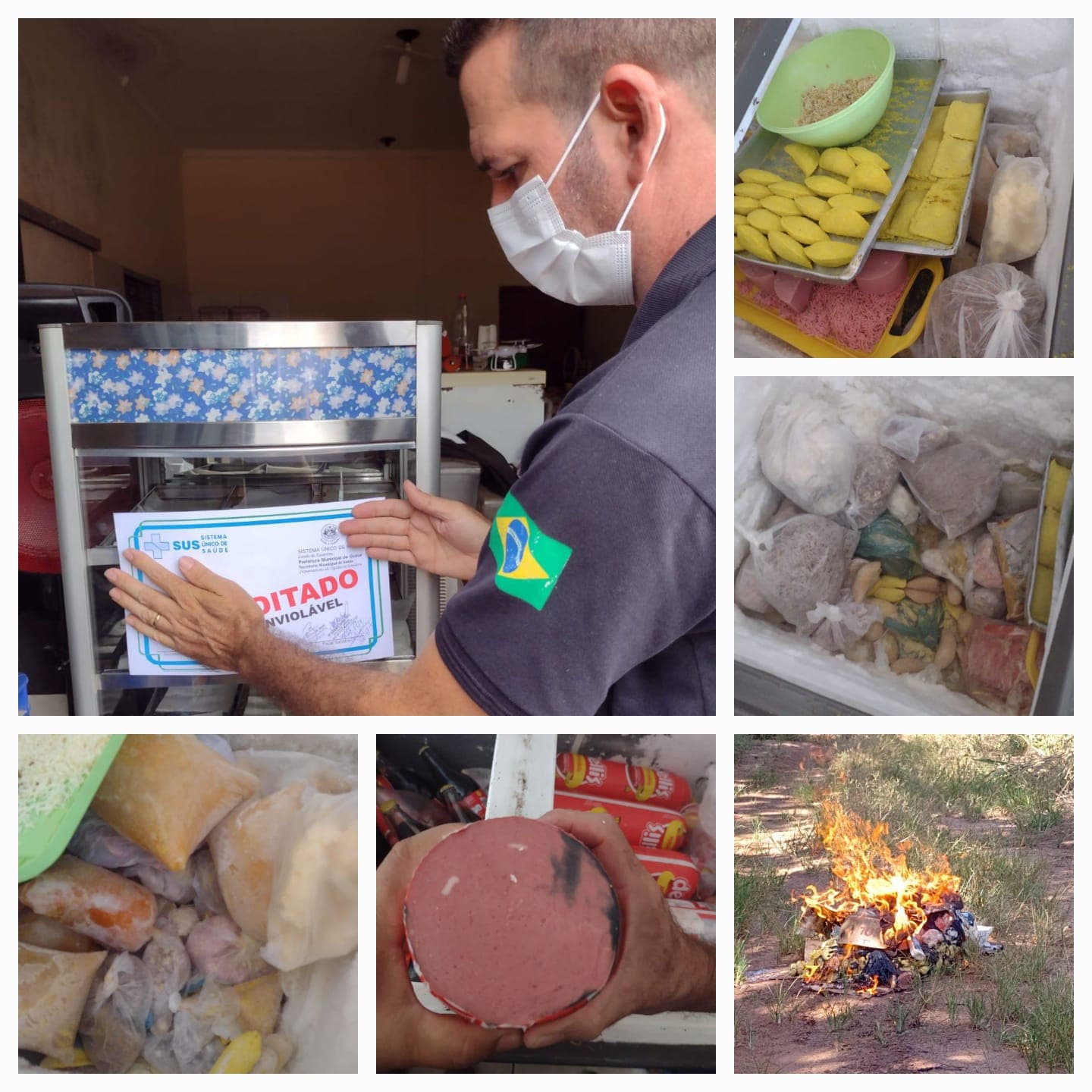 Imagem da notícia: Após cliente sofrer intoxicação alimentar, Vigilância Sanitária interdita lanchonete em Guaraí