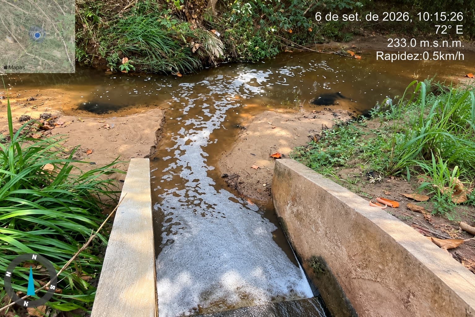 Foto da notícia: Em nota, BRK contesta relação entre esgoto tratado e morte de peixes no Ribeirão Tranqueira