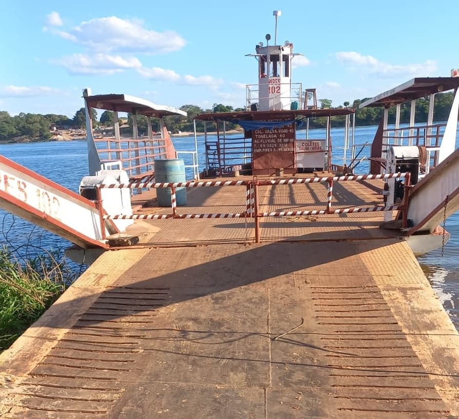 Imagem da notícia: Pipes passa a utilizar balsa menor para manter travessia do Rio Tocantins entre Guaraí e Itapiratins