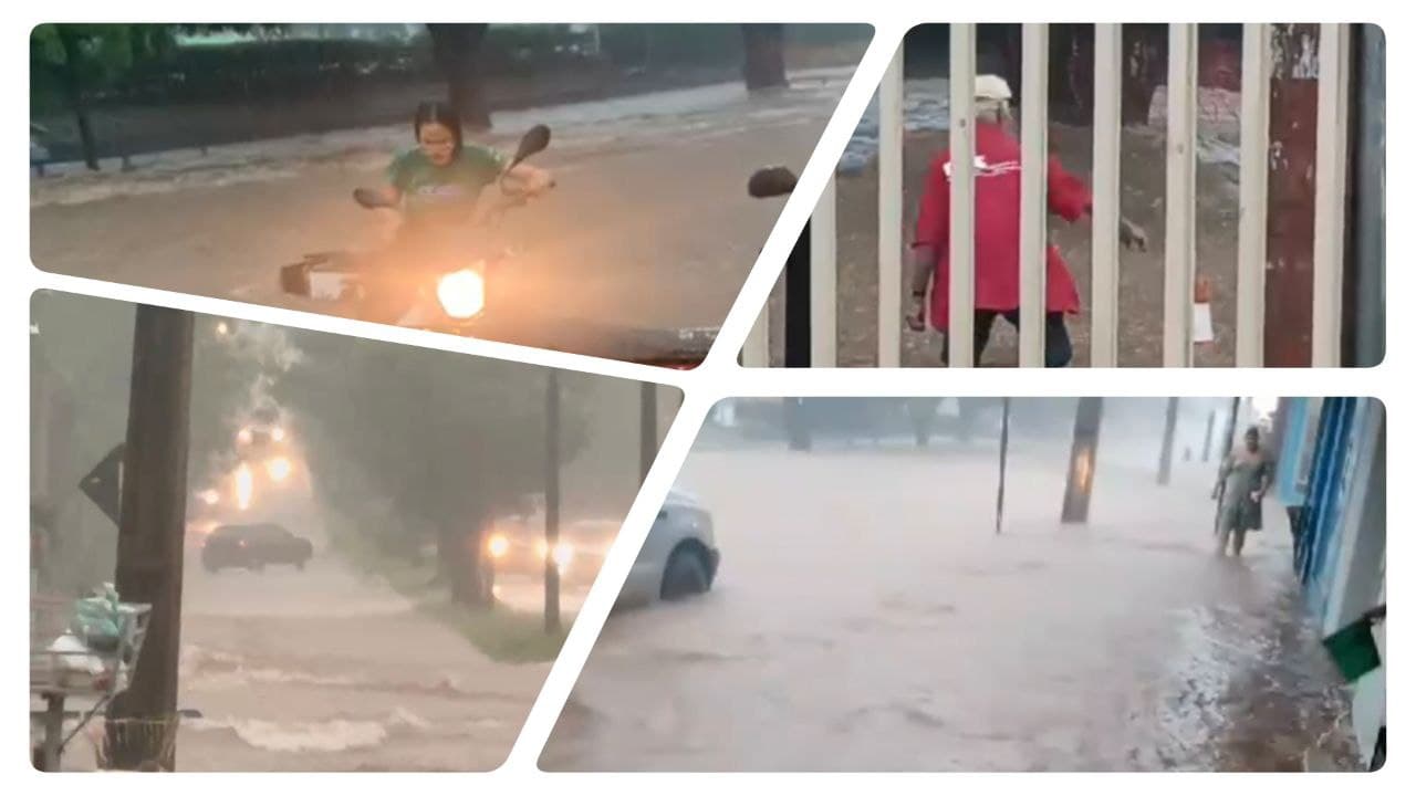 Imagem da notícia: Chuva intensa volta a provocar alagamentos em Guaraí; 100 milímetros ao longo de duas horas