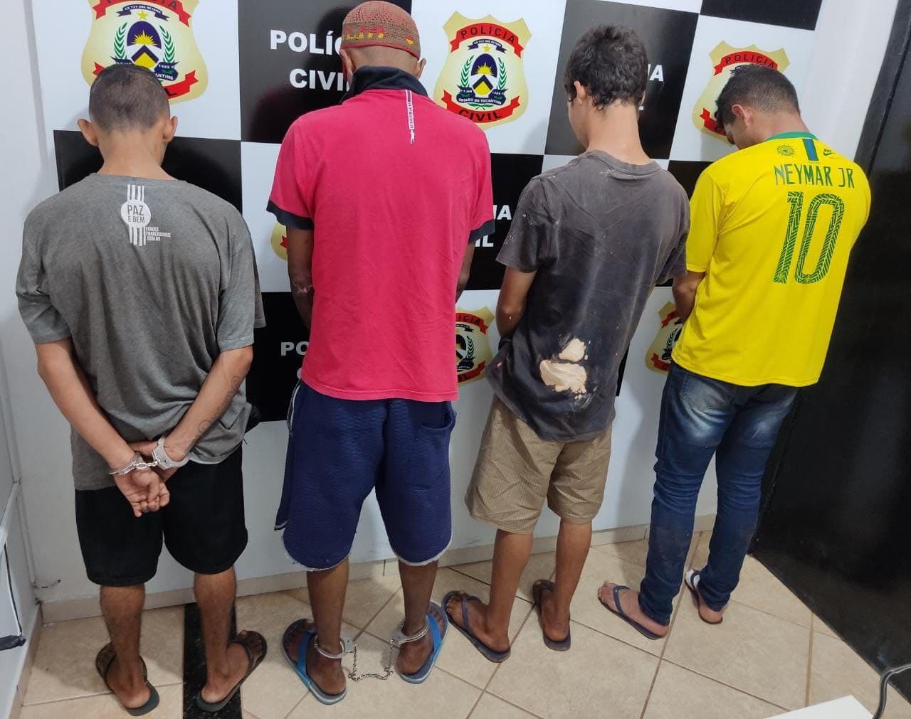Imagem da notícia: Polícia Civil prende três envolvidos com série de furtos e autor de tentativa de roubo em Guaraí