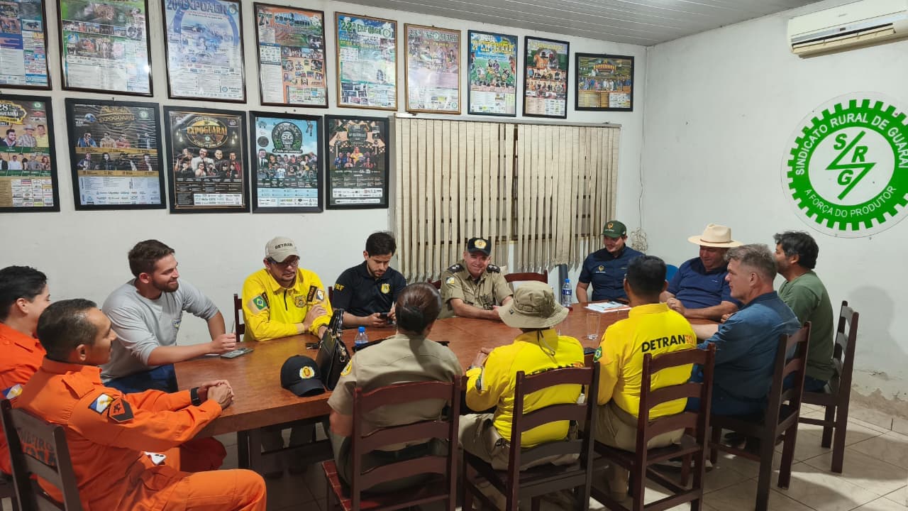 Imagem da notícia: Reunião define estratégias para segurança da 35ª ExpoGuaraí, com foco maior na cavalgada