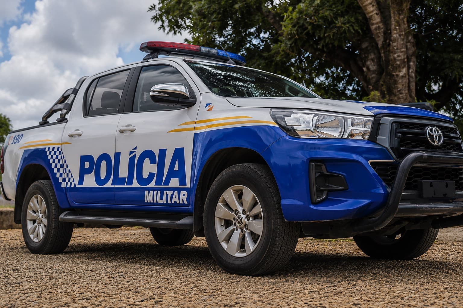 Foto da notícia: PM prende foragido com 17 passagens e auxilia no socorro de criança desacordada em Guaraí