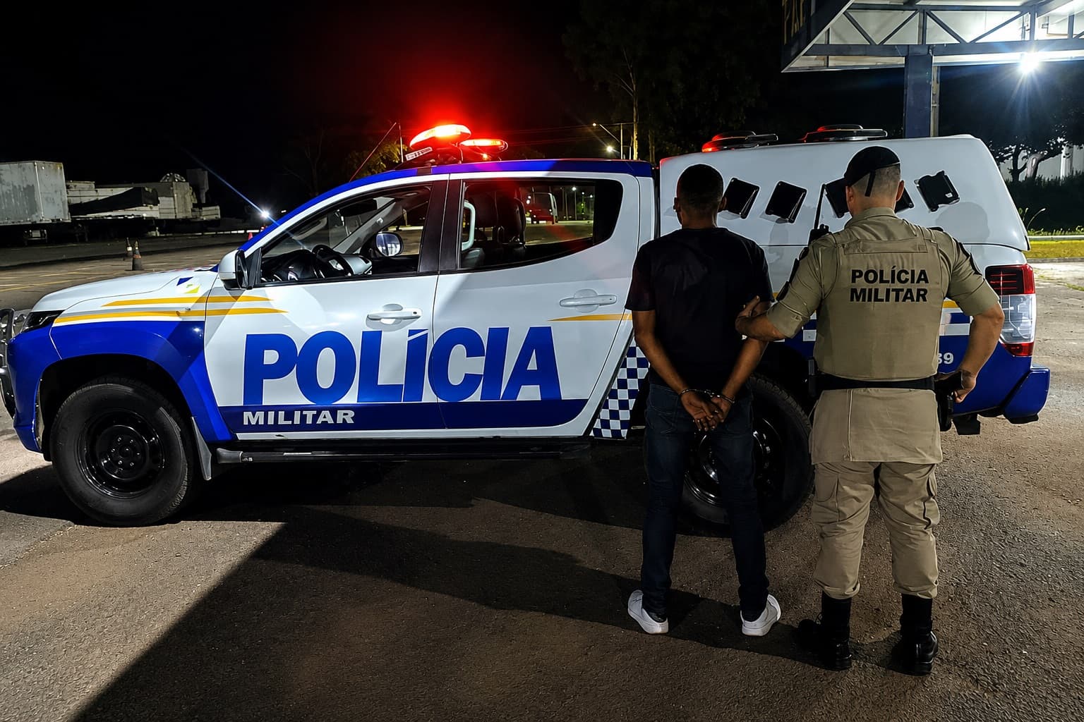 Imagem da notícia: Foragido da Justiça por violência doméstica é localizado após se hospedar em hotel de Guaraí