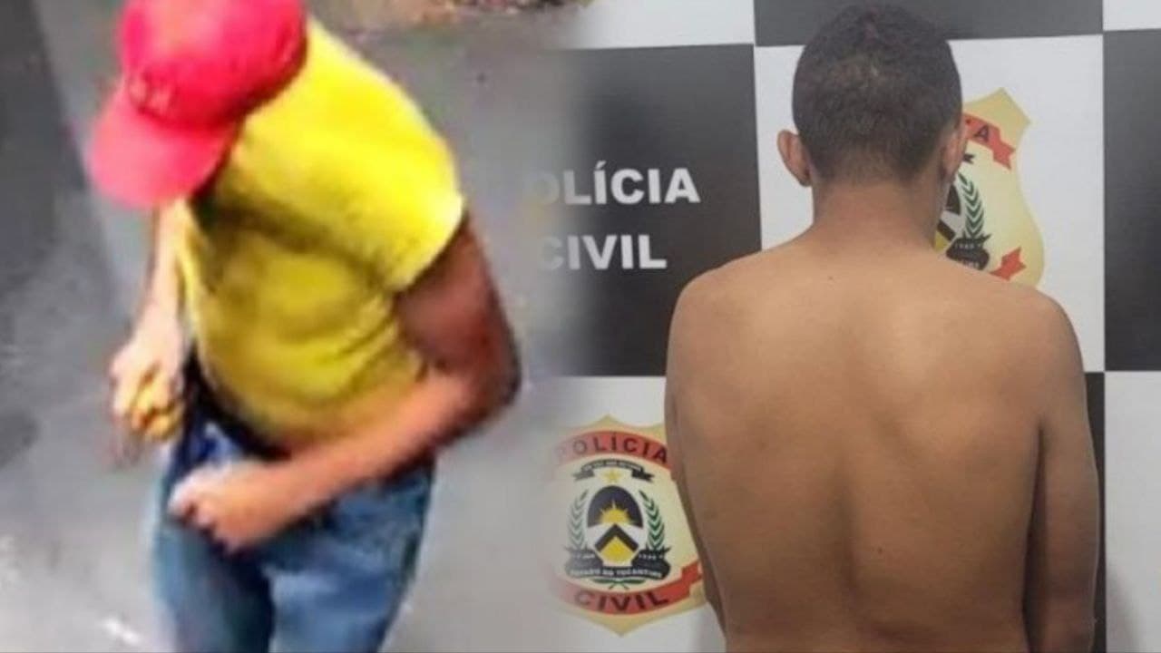 Imagem da notícia: Polícia Civil prende em Guaraí ladrão da ‘camisa amarela’; ele ‘tocou o terror’ em Campos Lindos