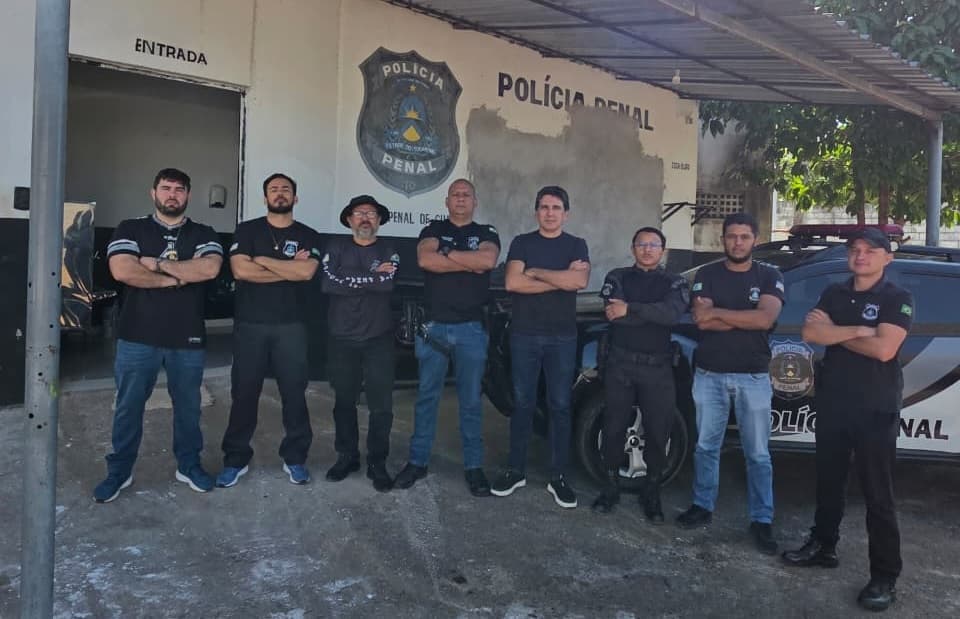 Imagem da notícia: Autor da PEC que criou Polícia Penal, Júnior Geo visita unidades de Guaraí, Colinas e Araguaína