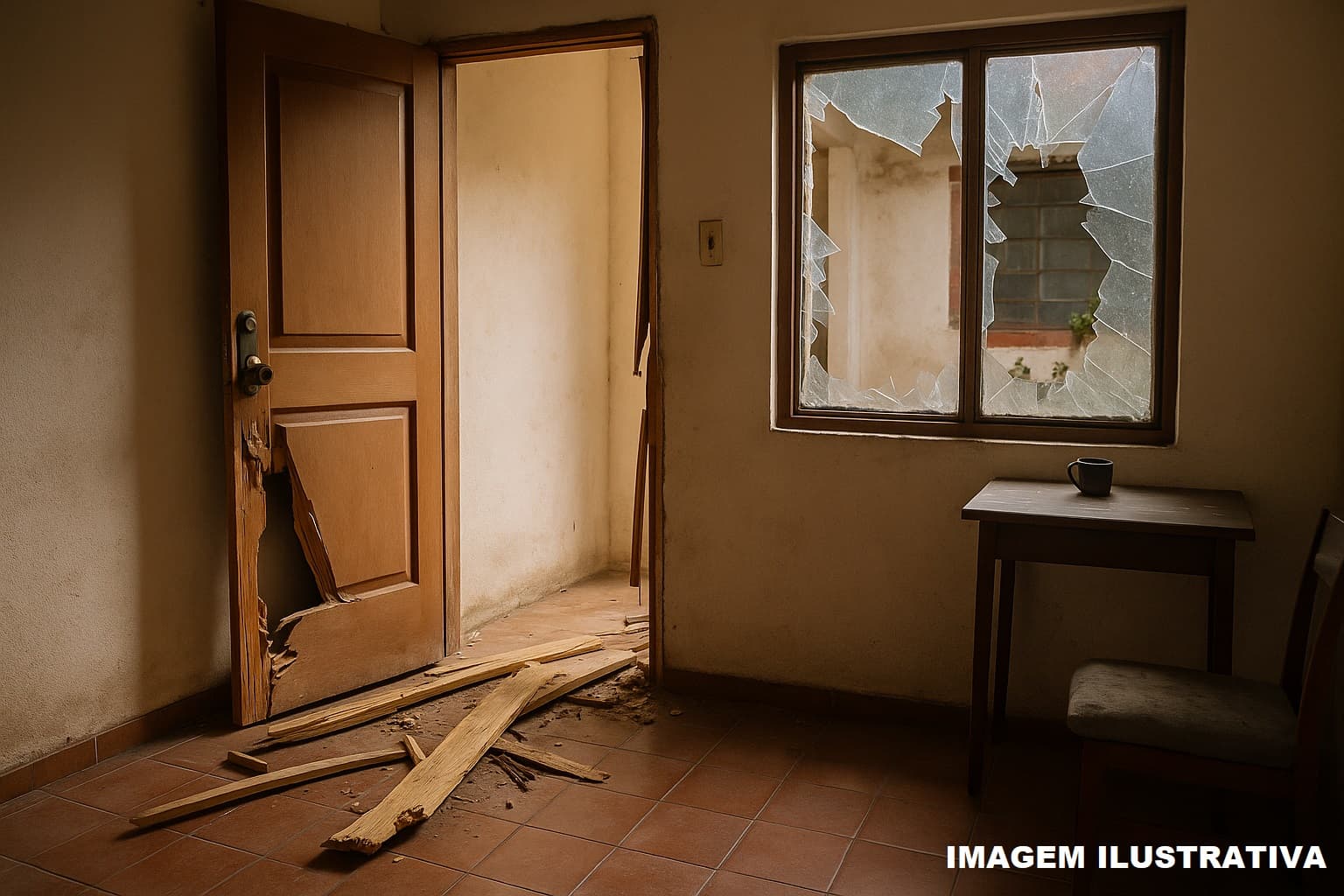 Foto da notícia: Homem descumpre medida protetiva, invade casa de ex, agride ela e acaba preso pela PM em Guaraí