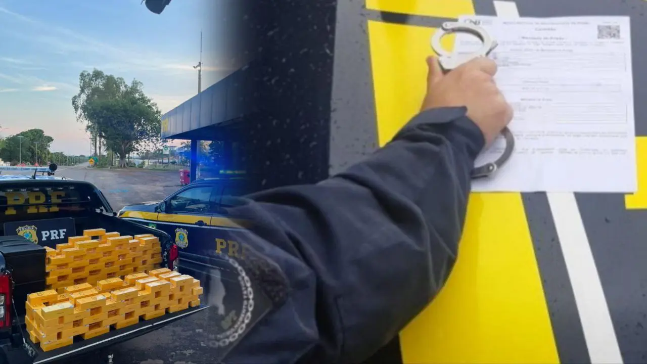 Foto da notícia: PRF prende foragido por homicídio e localiza celulares sem documentação fiscal em Guaraí