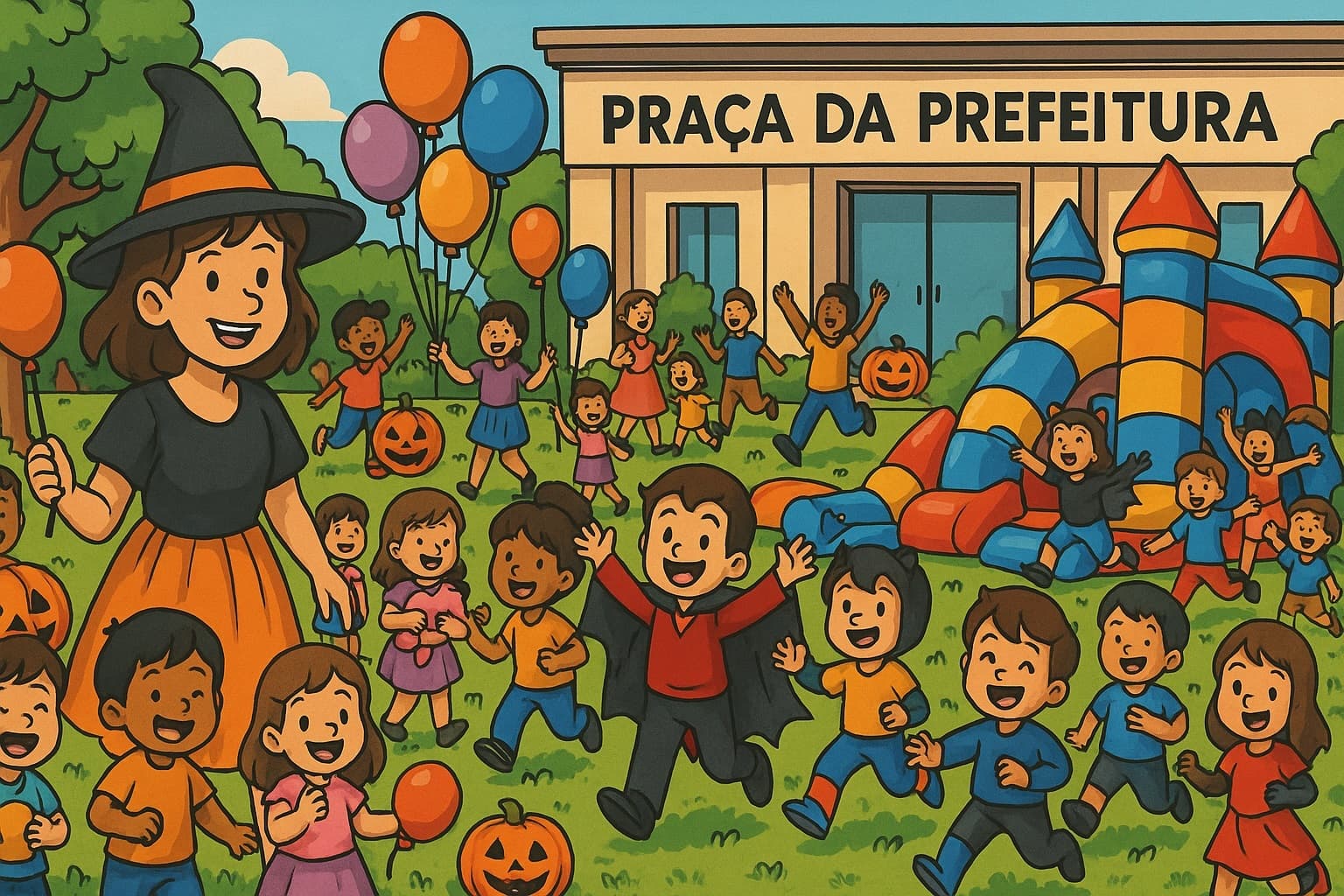 Foto da notícia: Atrasos em licitações empurram “Festa das Crianças” para o “Dia das Bruxas”, em Guaraí