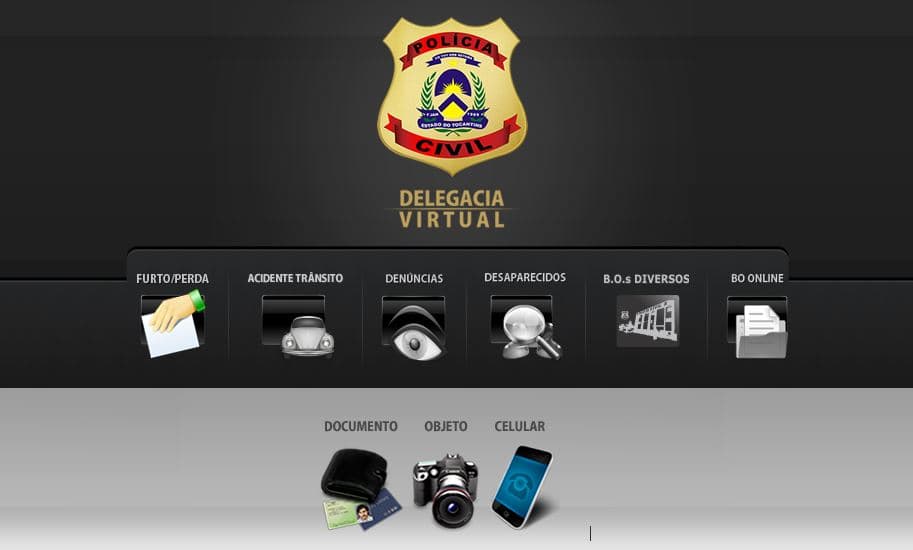 Imagem da notícia: “Delegacia Virtual” amplia sistema para registros de boletins de ocorrência no Tocantins