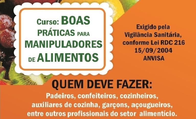 Curso rápido voltado para manipuladores de alimentos em Guaraí (apenas 50 vagas)