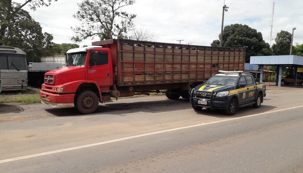 Motorista de “boiadeiro” acaba preso por receptação e uso de documento falso em Guaraí