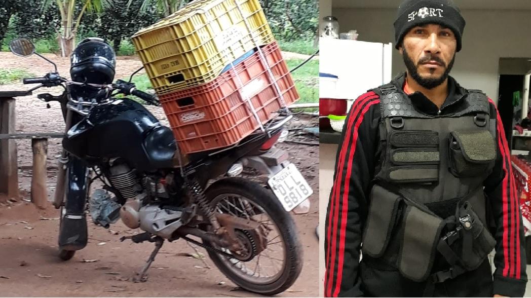 Vigilante tem moto furtada em Guaraí; veículo era utilizado para o serviço noturno de rondas