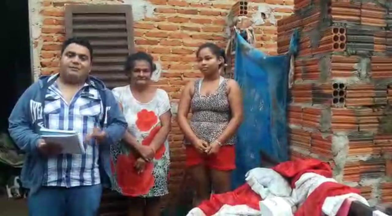 Campanha para ajudar moradora de Guaraí que sobrevive com R$ 230,00 por mês; veja vídeo