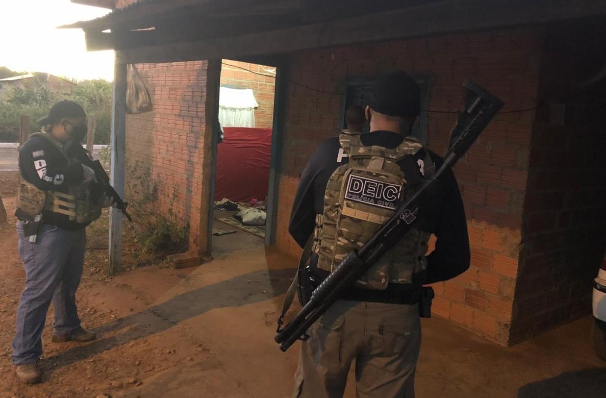 Suspeitos de dar apoio a quadrilha durante ação criminosa em Pequizeiro são presos em Guaraí