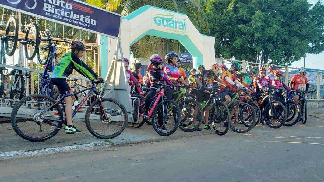 Quase 200 ciclistas participam da 3ª edição do passeio “Pedala Guaraí”, com 30Km de percurso