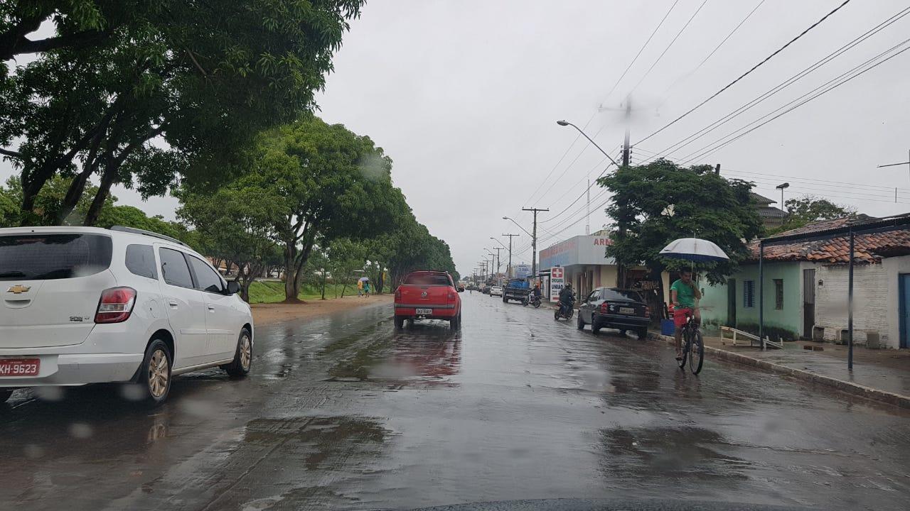 Mês de julho/2019 começa com chuvas registradas em Guaraí e outras cidades do Tocantins