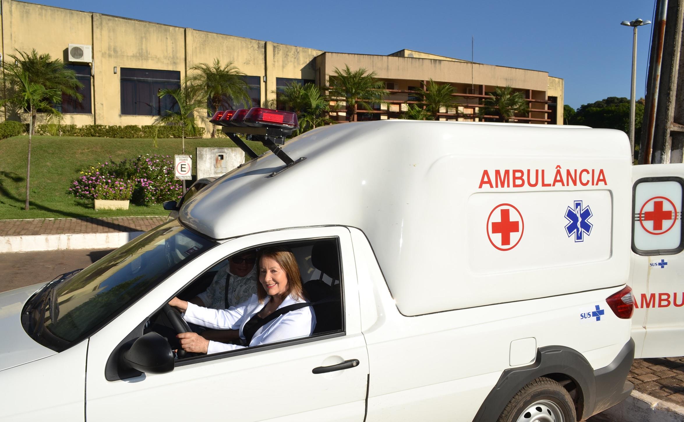 Nova ambulância adquirida em Guaraí vai atender demandas da saúde pública municipal