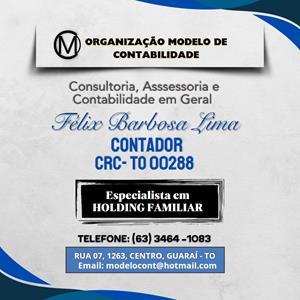 ORGANIZAÇÂO MODELO DE CONTABILIDADE